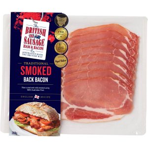 British Sausage Ham and Bacon