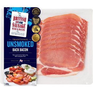 British Sausage Co Unsmoked Bacon